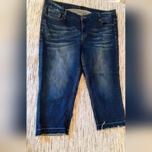 Seven7 l Luxe l Plus size l high rise l blue l jeans l US 22